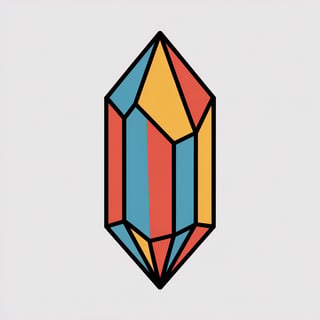 Traditional Tattoo-Style Crystal