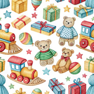 Colorful Vintage Toys and Gifts