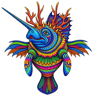 Alebrije Florida Sea Creature
