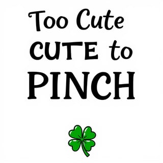 Retro Cute Shamrock Design