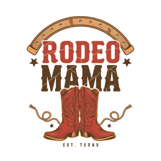 Vintage Rodeo Mama Western T-Shirt