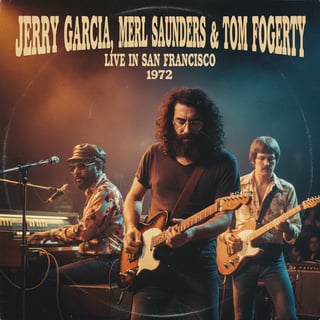 1970s Vintage Concert Poster Album Cover