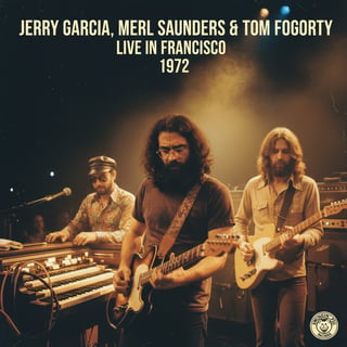 Vintage 1970s Concert Poster Cover