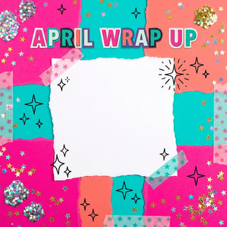 Hot Pink Teal Coral Scrapbook Frame