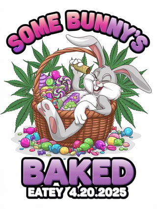 Playful Bunny Easter Design