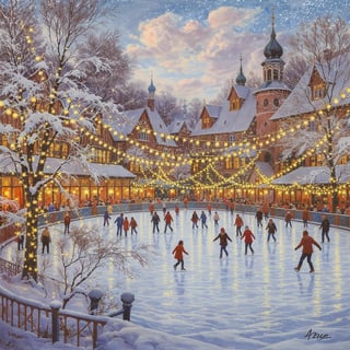 Winter Village Ice-Skating Square