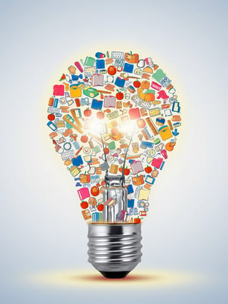 Creative Lightbulb Illustration