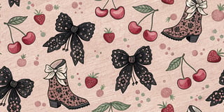 Romantic Western Seamless Design