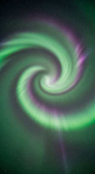 Ultra-Realistic Aurora Skyscape 8K