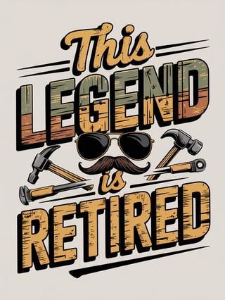 Retired Legend Shirt Design