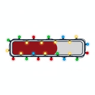 Festive Progress Bar Vector