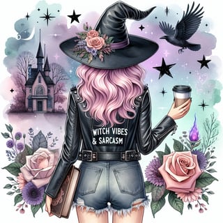 Modern Witchcore with Pastel Hair