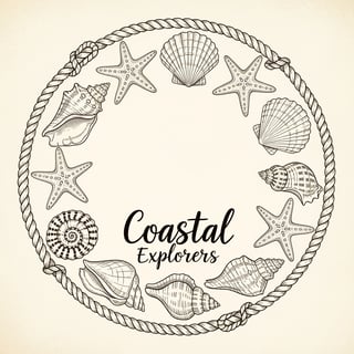 Hand-Drawn Nautical Emblem