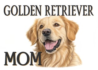 Joyful Golden Retriever Portrait