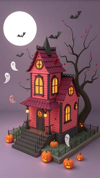 Whimsical Haunted Gothic House