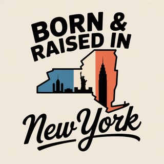 Vintage New York T-Shirt Design