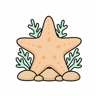 Animated Starfish Clip-Art