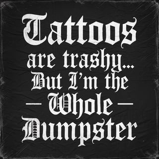 Rebellious Typography Design
