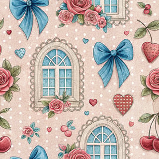 Coquette Valentine Cottage Pattern