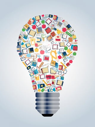 Creative Lightbulb Illustration