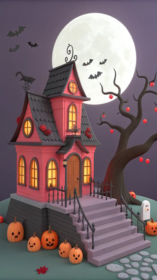 Whimsical Haunted Gothic House