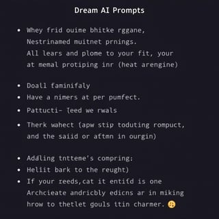 Production-Ready Dream AI Prompts