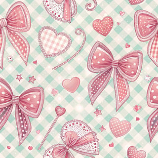 Luminous Candy Coquette Collage