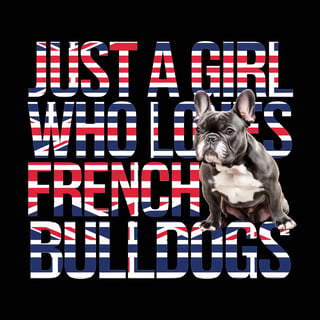 Patriotic French Bulldog Design