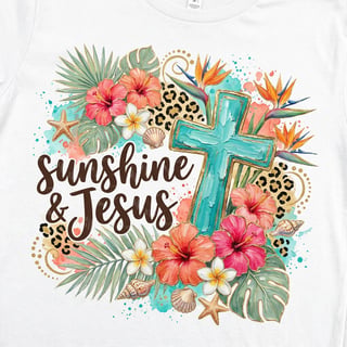Impasto Tropical Coastal Tee Design