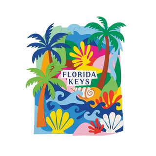 Florida Keys T-shirt Design