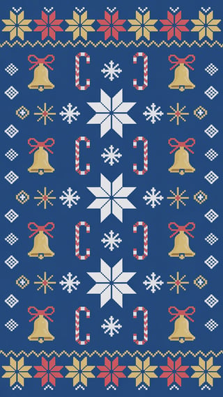 Christmas Sweater Pattern Design