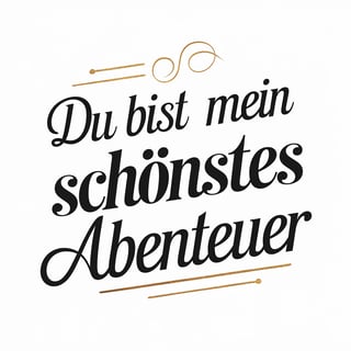 Elegant Black-and-White Typography Design