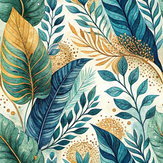 Vibrant Abstract Watercolor Pattern
