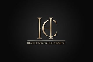 Luxury Monogram Logo for High Class Entertainment