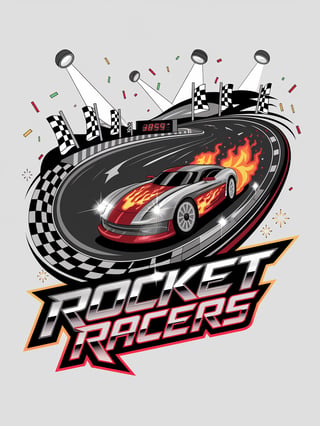 Dynamic Racing Logo Design