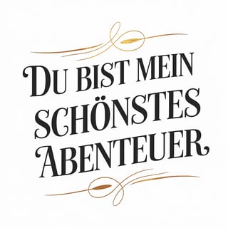 Elegant Black-and-White Typography Design