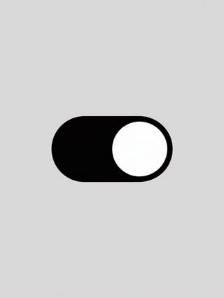 Minimalist Toggle Switch ON