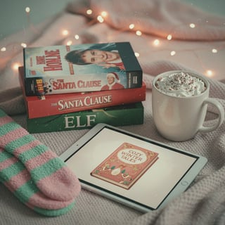 Cozy Holiday Movie Night Setup