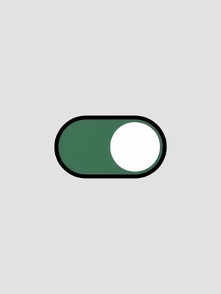 Minimalist Toggle Switch ON