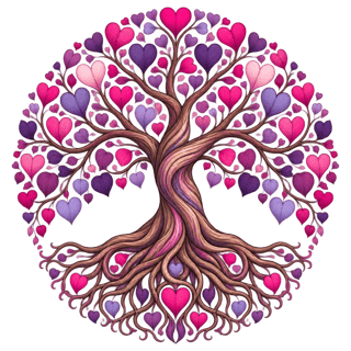 Bohemian Tree of Life T-Shirt Vector