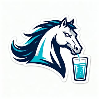 Modern Sports Team Horse Logo