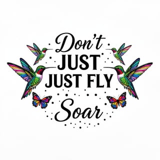 Black and White Motivational Quote Design