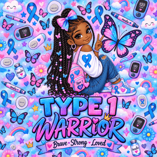Type 1 Diabetes Kids Blanket Design