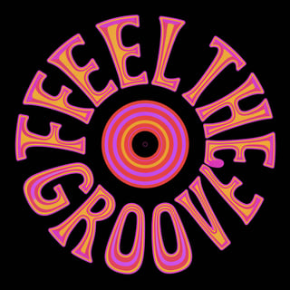 Psychedelic Vinyl Record Poster