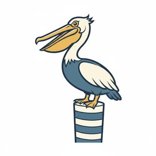 Animated Pelican Clip-Art