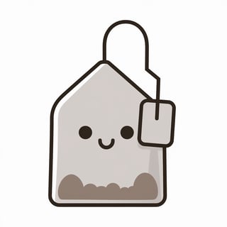 Cute Animated Teabag Image