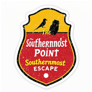 Southernmost Point Badge Design