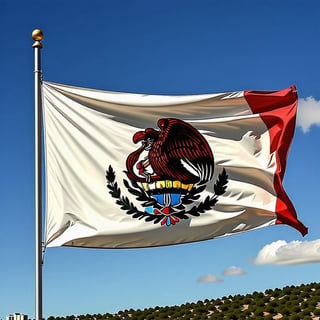 Mexican Flag Without Pole