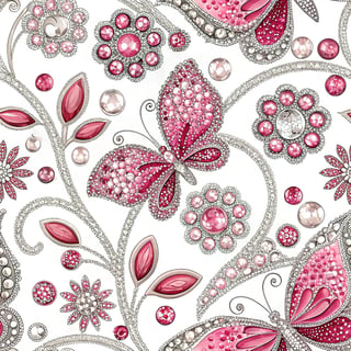 Sparkling Rhinestone Textures