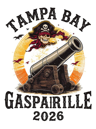 Retro Tampa Bay Gasparilla 2026